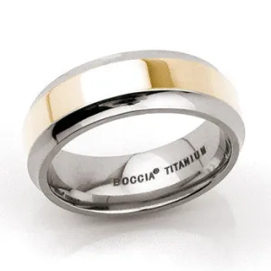 0110-01 Boccia Titanium Ring