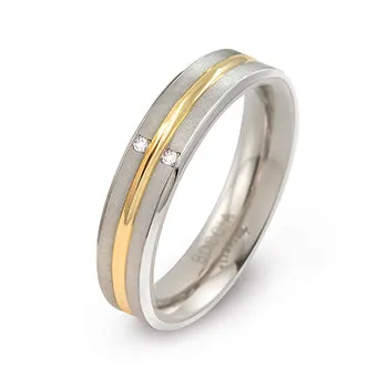 0144-01 Boccia Titanium Ring