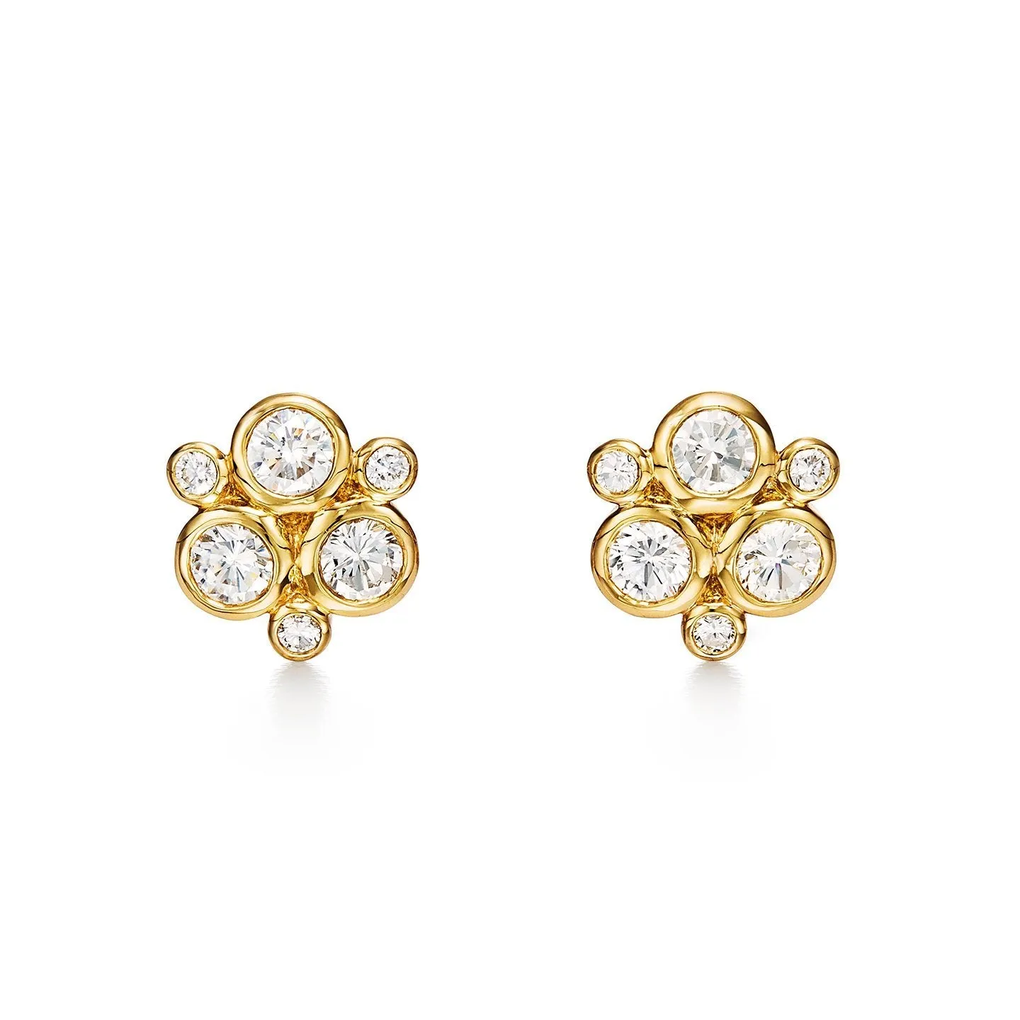 18K Classic Trio Earring