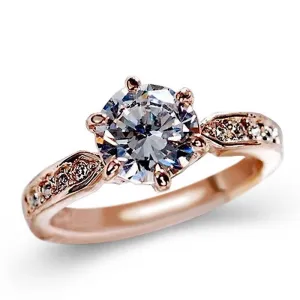 AAA Zircon Engagement Rings For Women