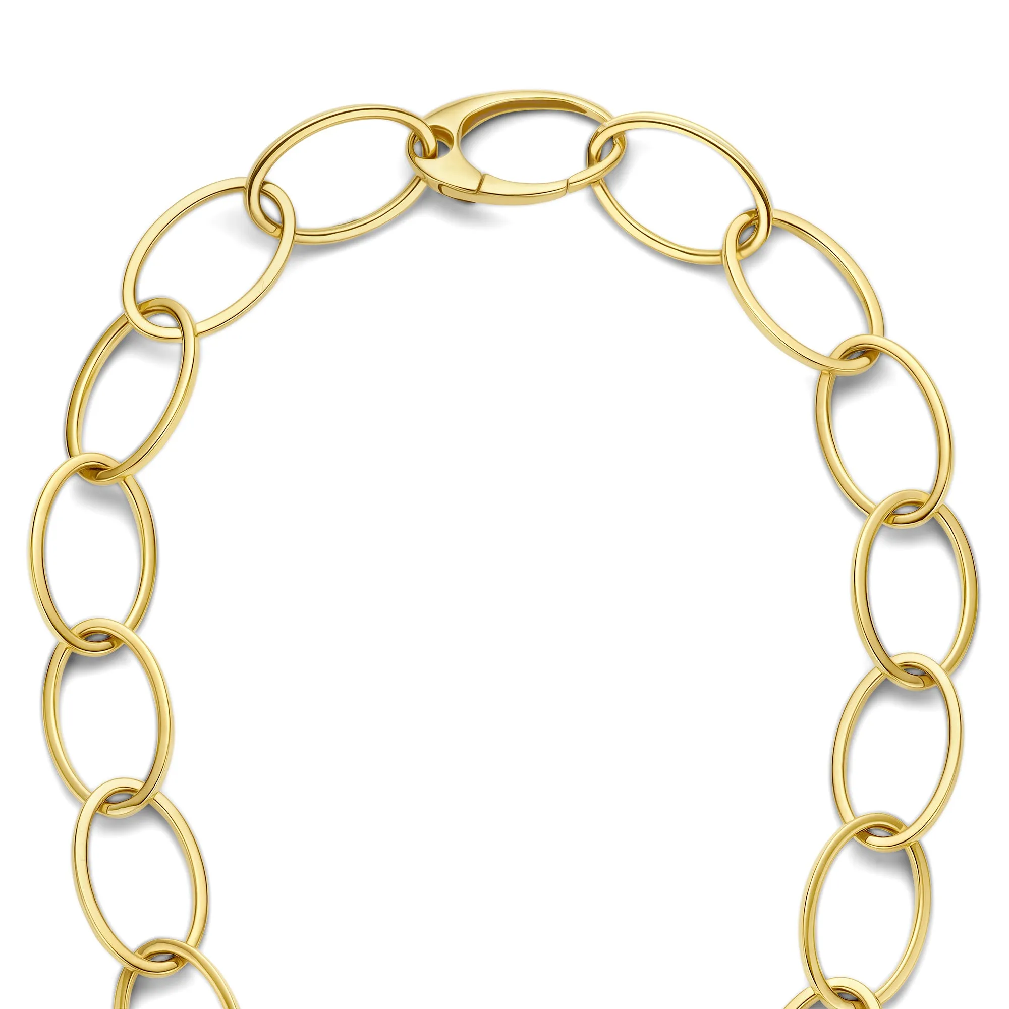 Aidee Annette 14 karat gold link necklace