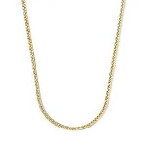 Aidee Sharla 14 karat gold link necklace