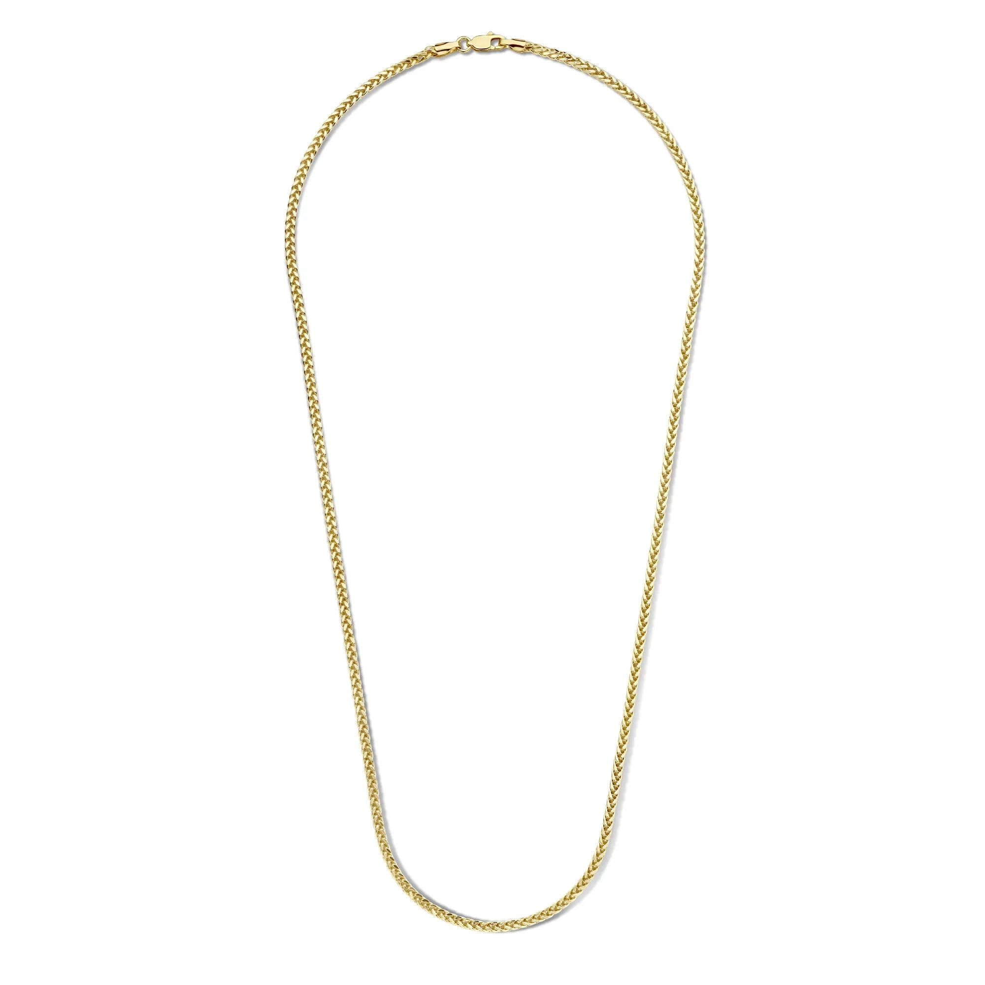 Aidee Sharla 14 karat gold link necklace