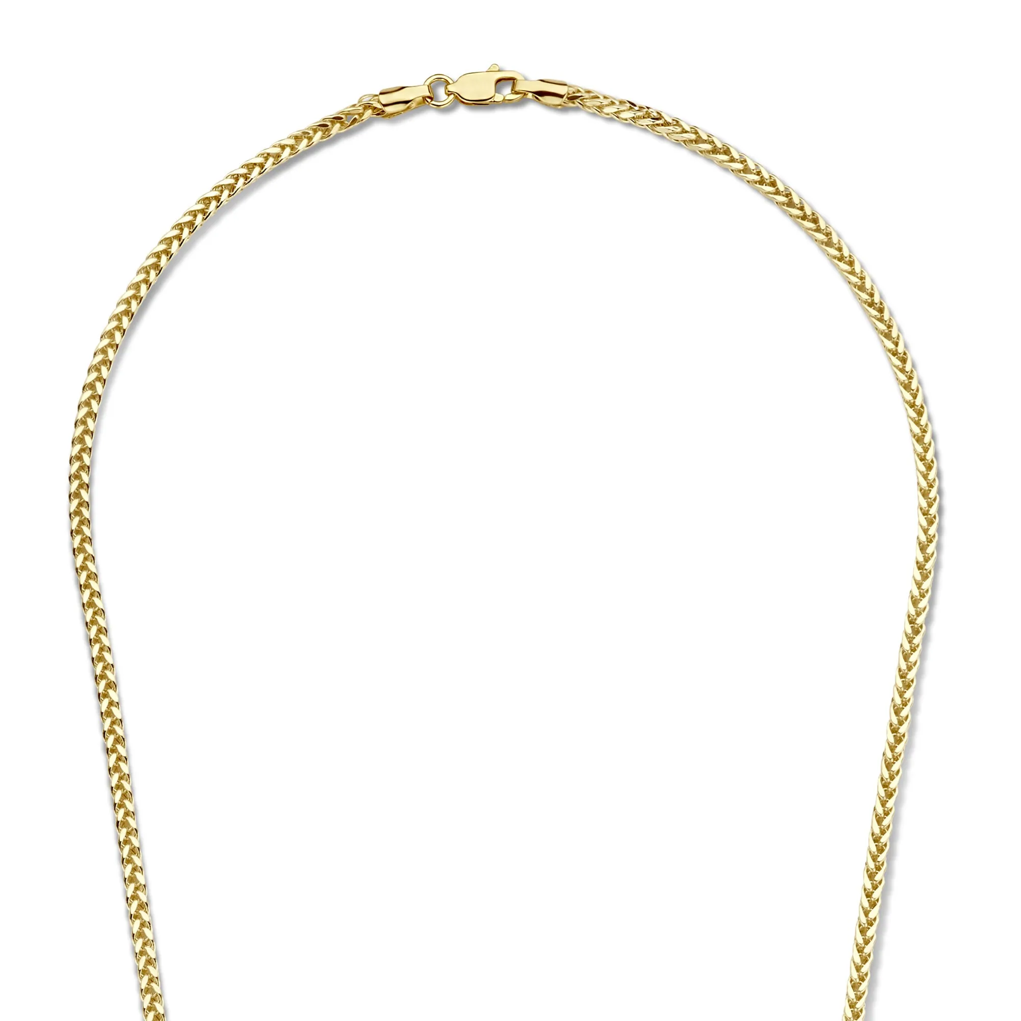 Aidee Sharla 14 karat gold link necklace