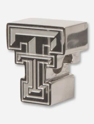 C-Note Texas Tech Double T Stainless Steel Bead