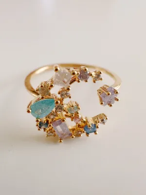 Chandra Crystal Ring