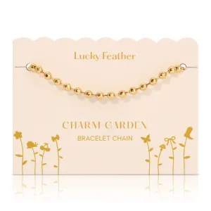 Charm Garden Bracelet Chain - Gold