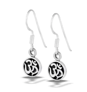 Classic Om Dangle Earring