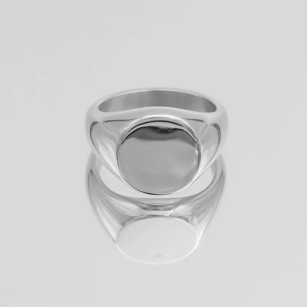 Classic Silver Signet Ring