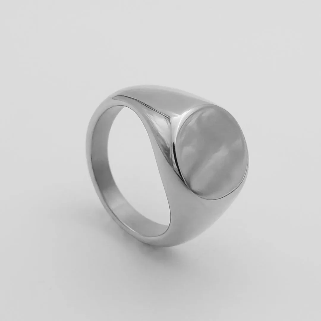 Classic Silver Signet Ring