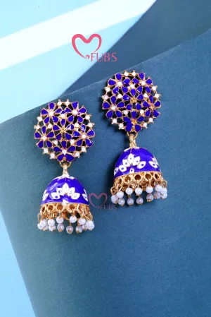 Classic  Stone Jhumka