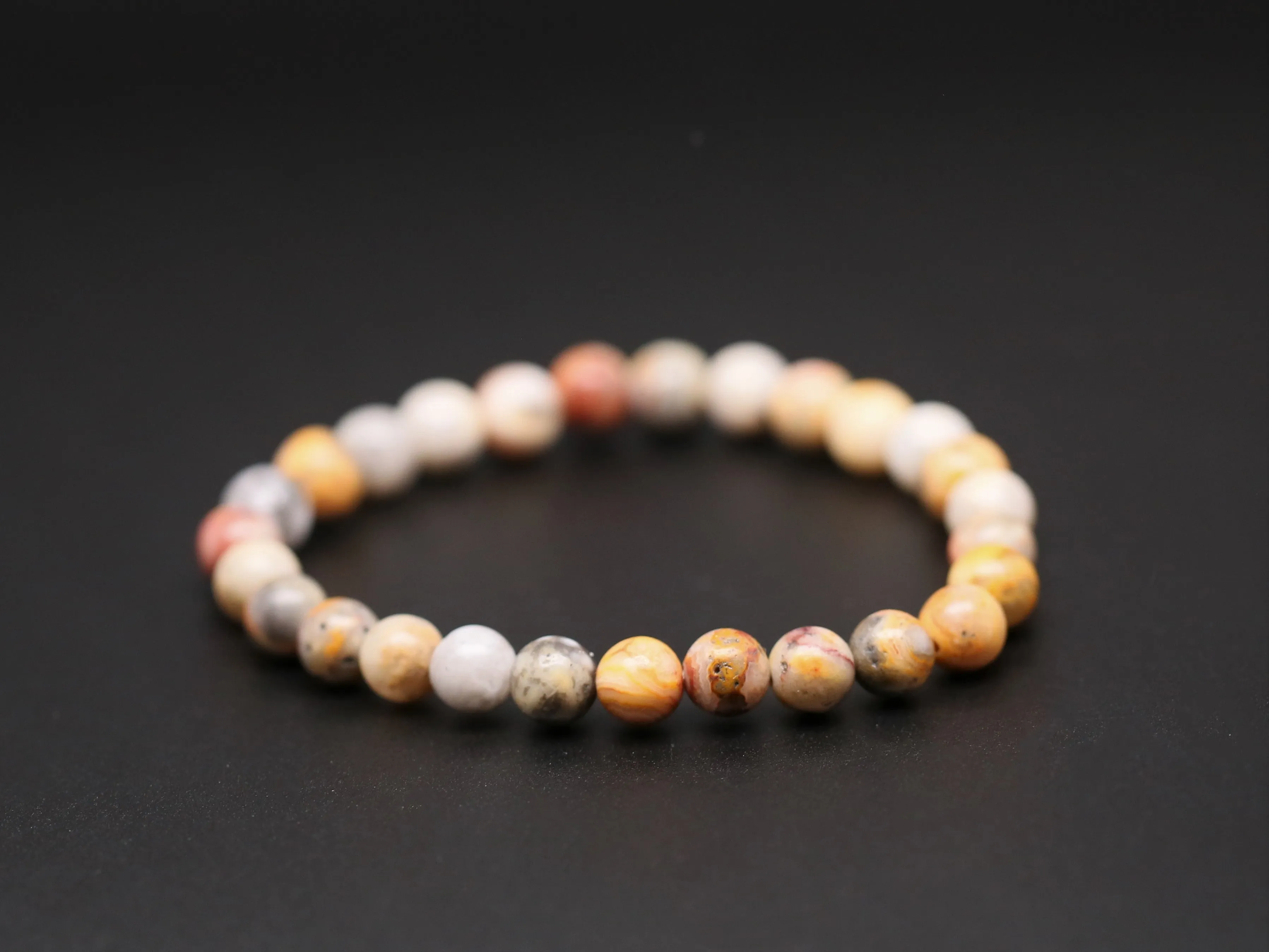 Crazy lace agate bracelets