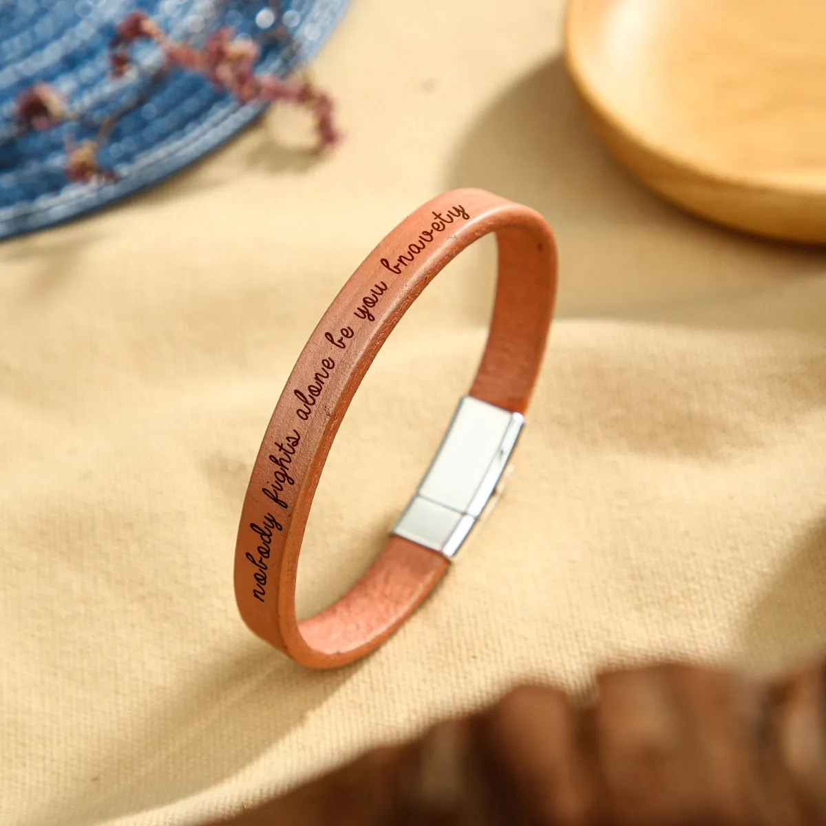 Custom Women Leather Bracelet