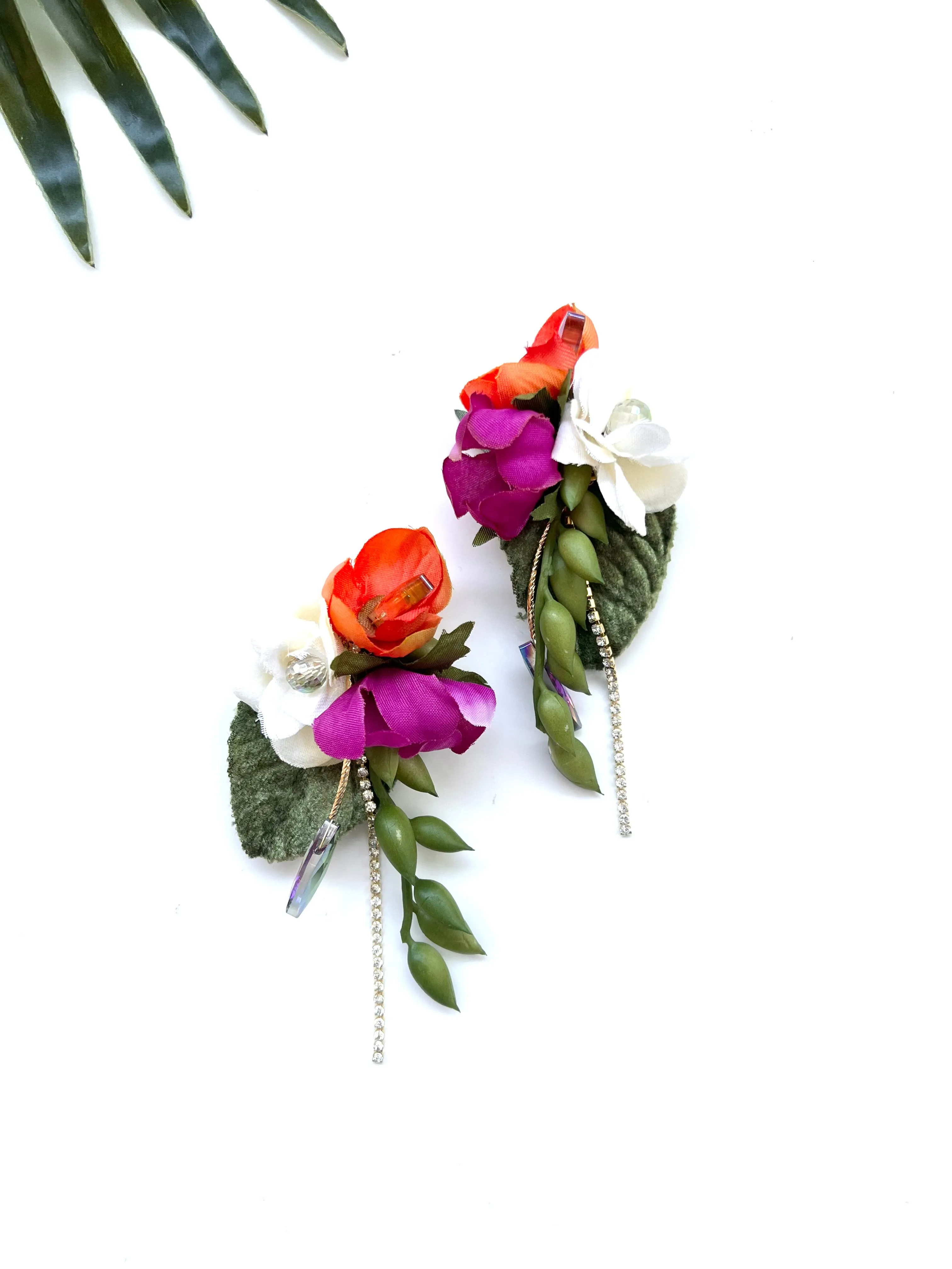 dainty garden party earrings - luau IV