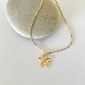 Dancing Plumeria Necklace