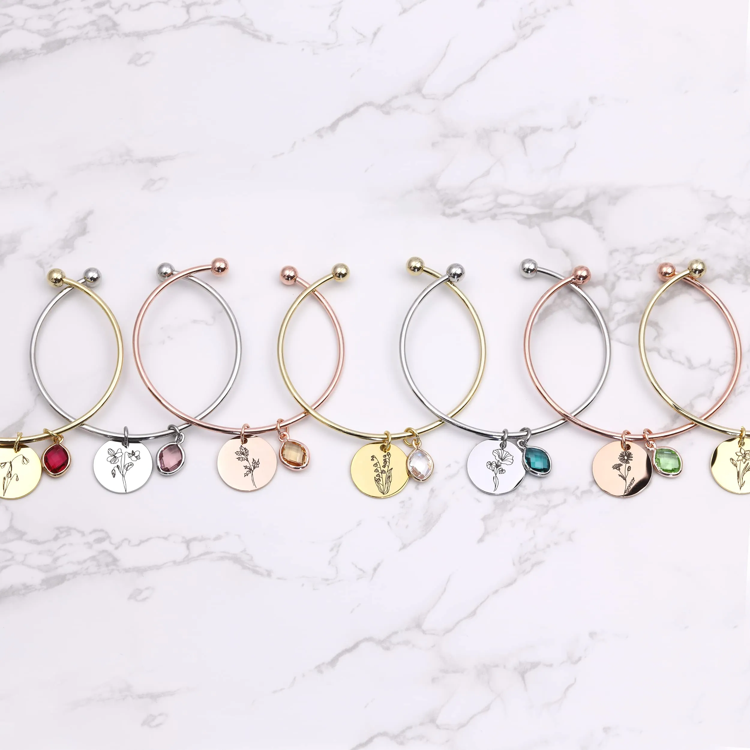 Fiona Birthstone Bracelet