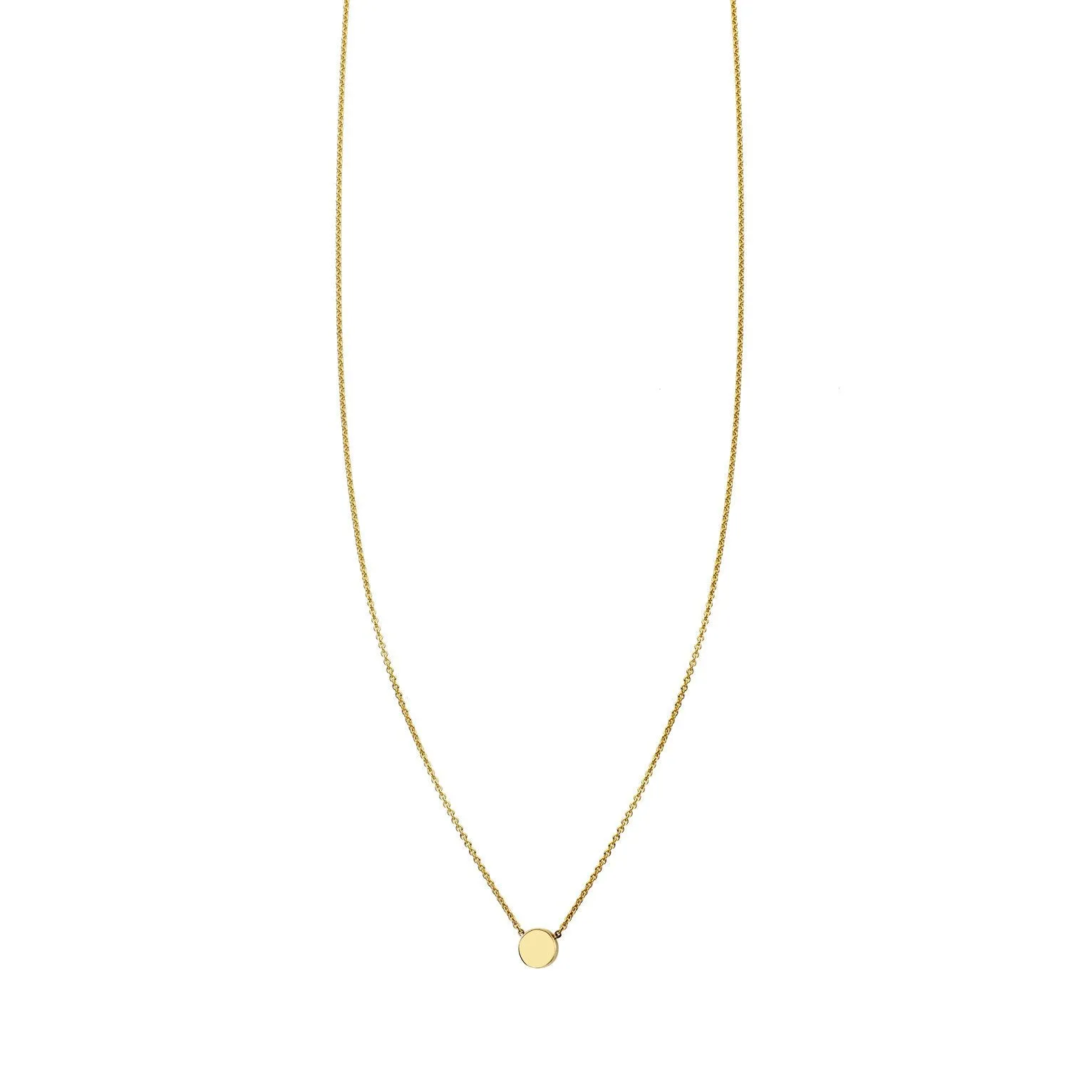 Gold Tiny Dot Necklace