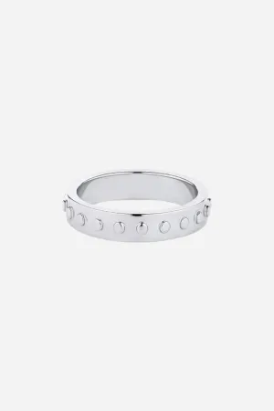 Gorjana Asher Ring Rhodium Size 6