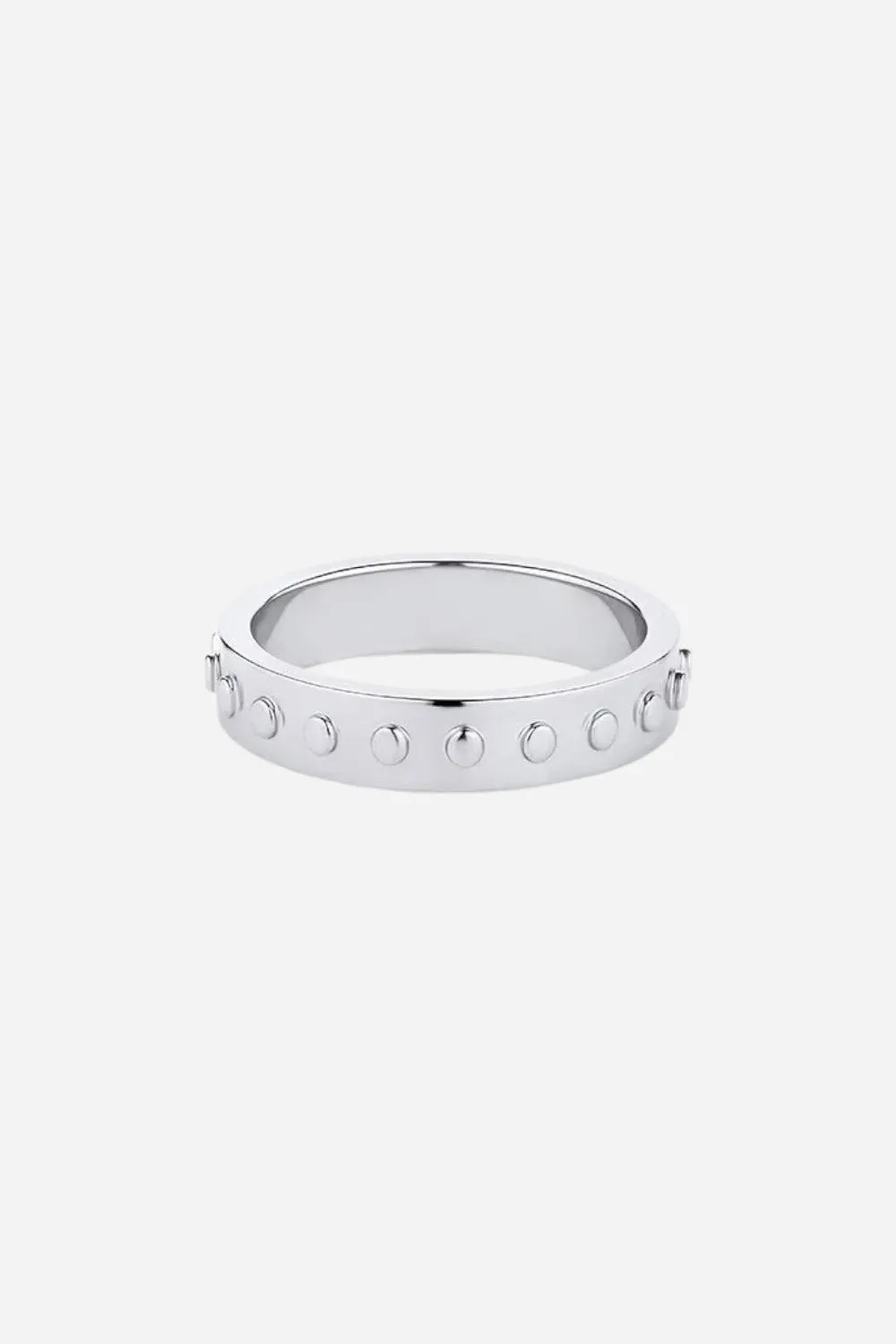 Gorjana Asher Ring Rhodium Size 6