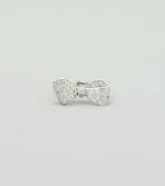 Hannah CZ Crystal Bow Ring