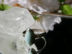 Larimar Ari Ring - Marquise (US 6 & 8)