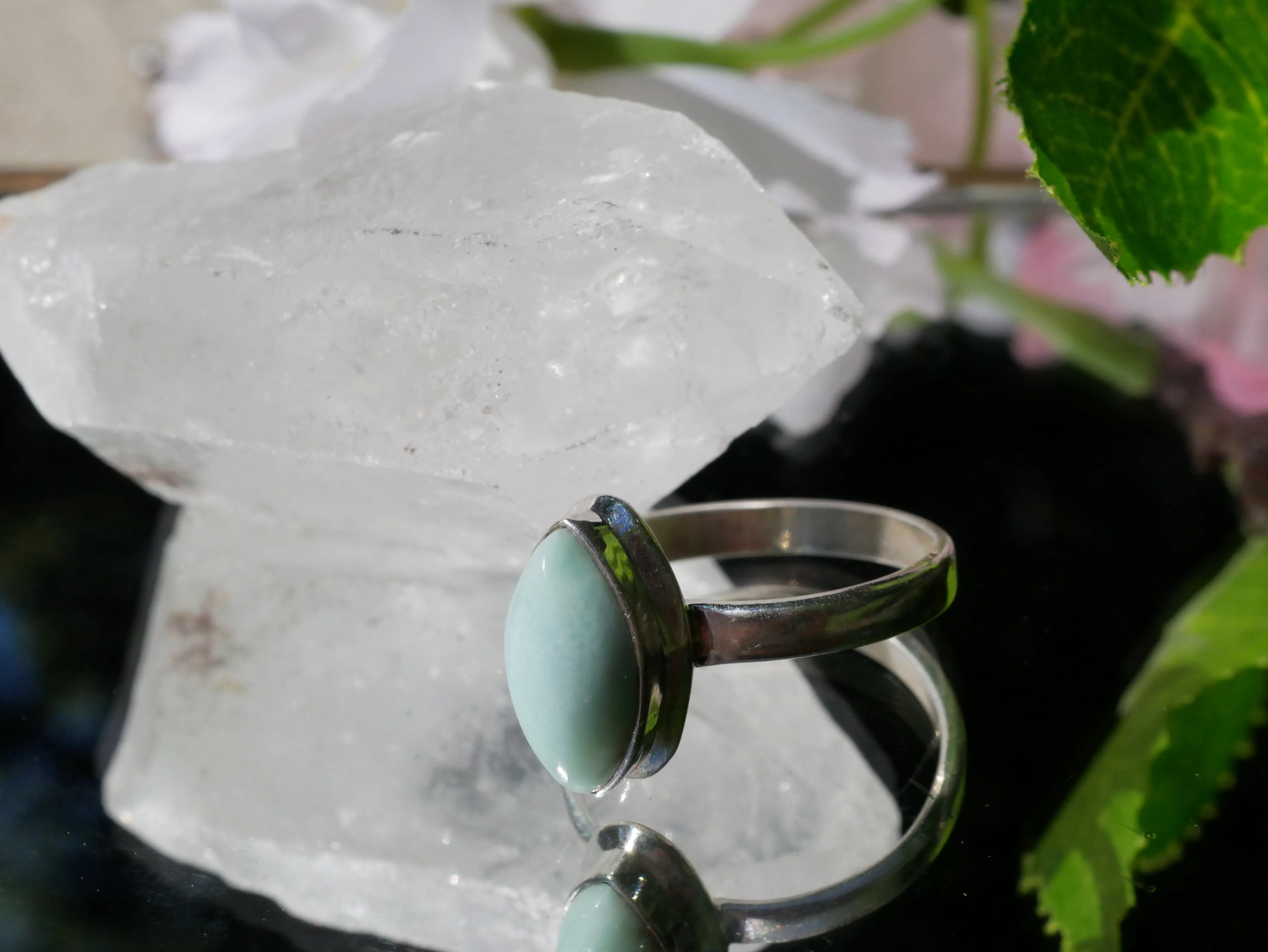 Larimar Ari Ring - Marquise (US 6 & 8)