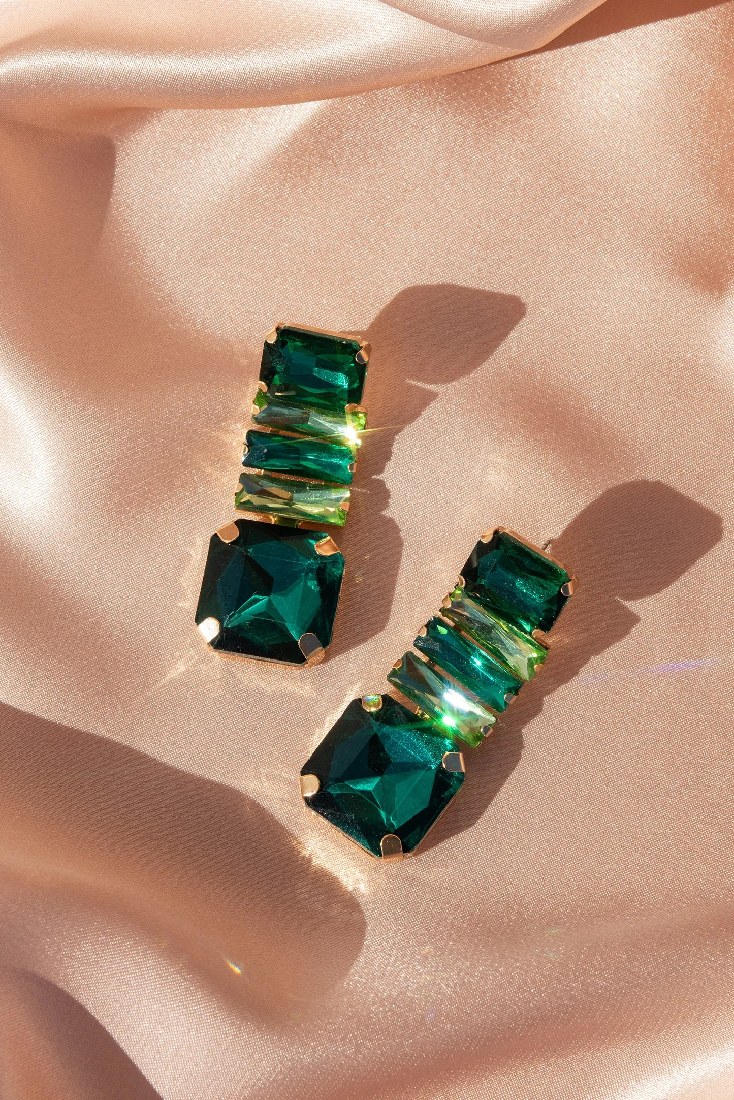 Margot Rhinestone Stack Earrings