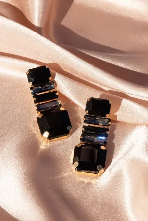 Margot Rhinestone Stack Earrings