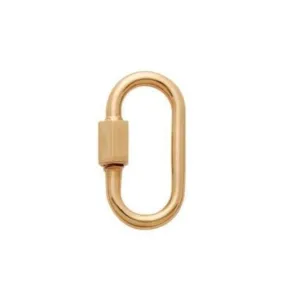 Marla Aaron Medium Lock in 14k Yellow Gold