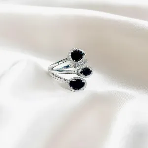 Midnight Elegance Ring