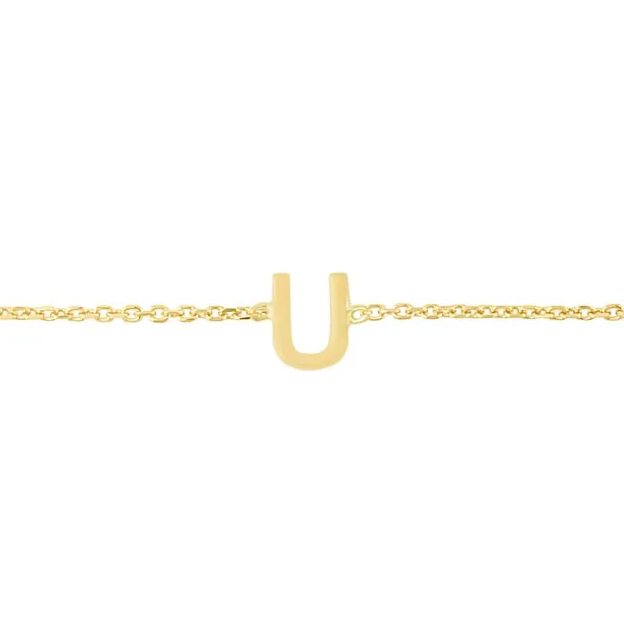 Mini Initial Bracelet