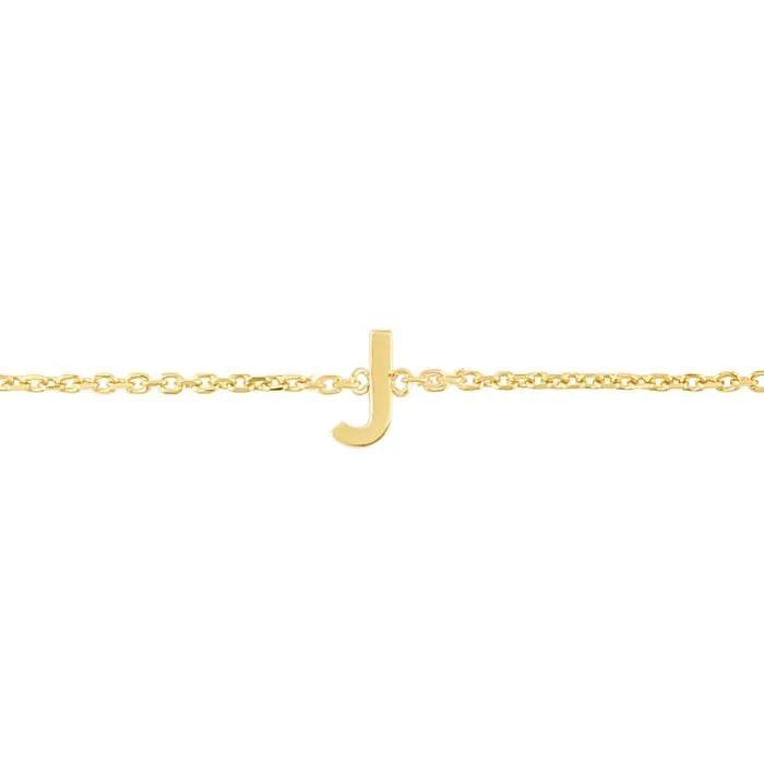 Mini Initial Bracelet