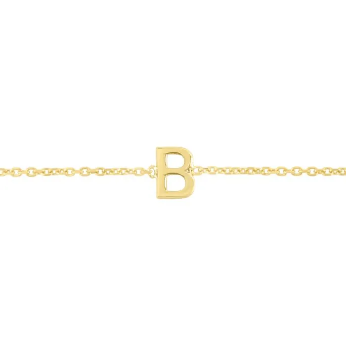 Mini Initial Bracelet