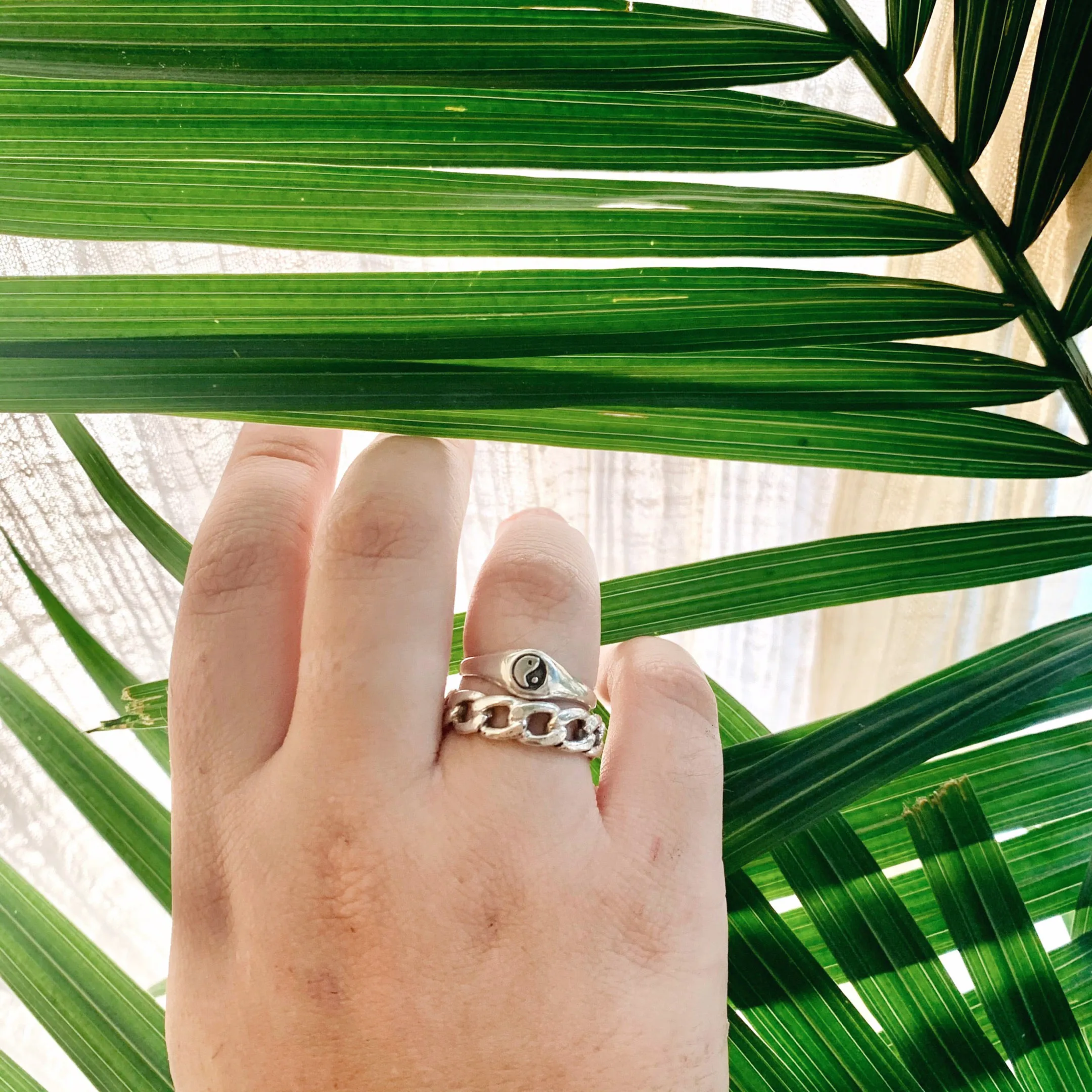 Mini Yin Yang Signet Ring