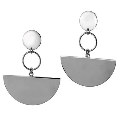 MM M1-2709 XL CRESCENT EARRINGS