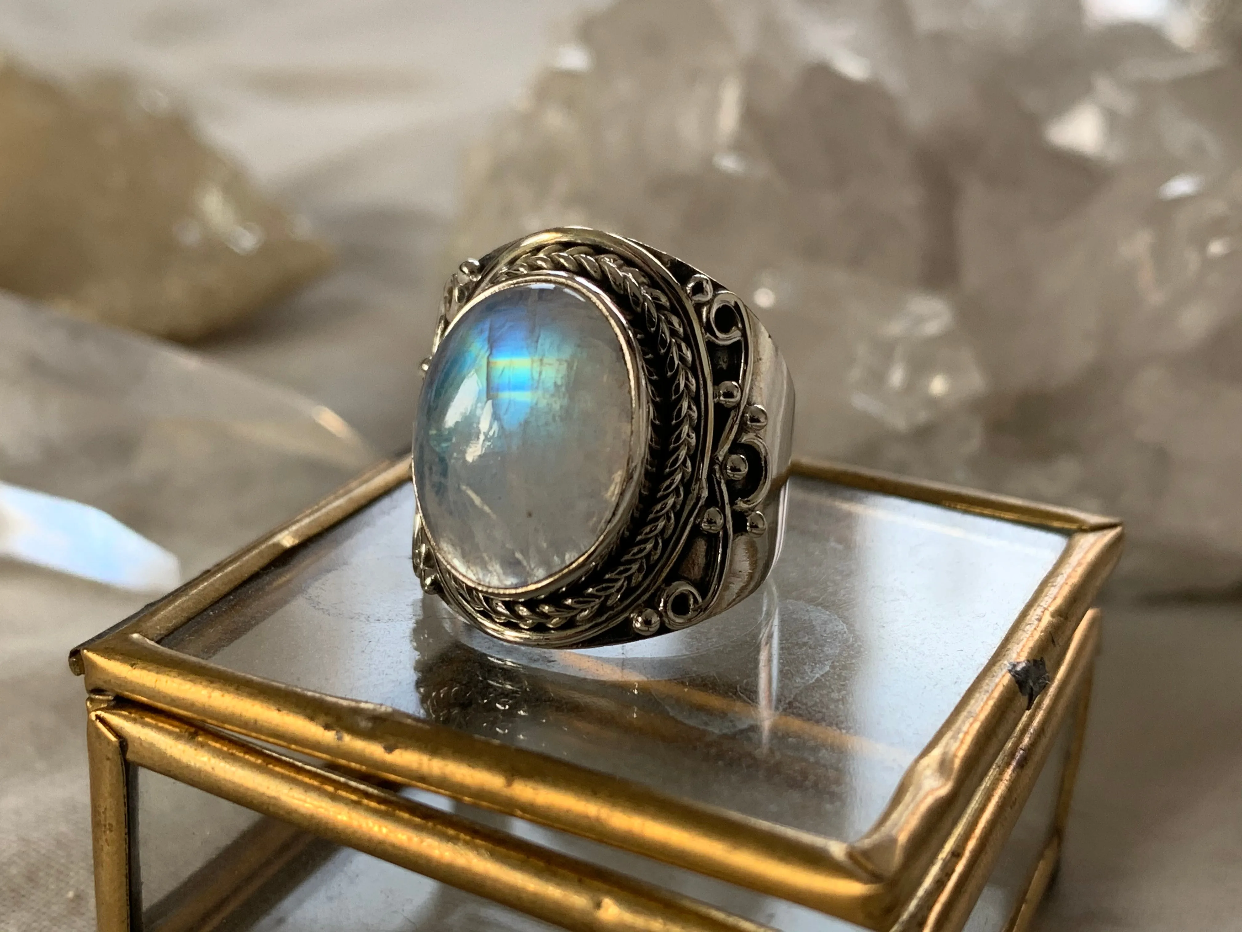 Moonstone Freya Ring