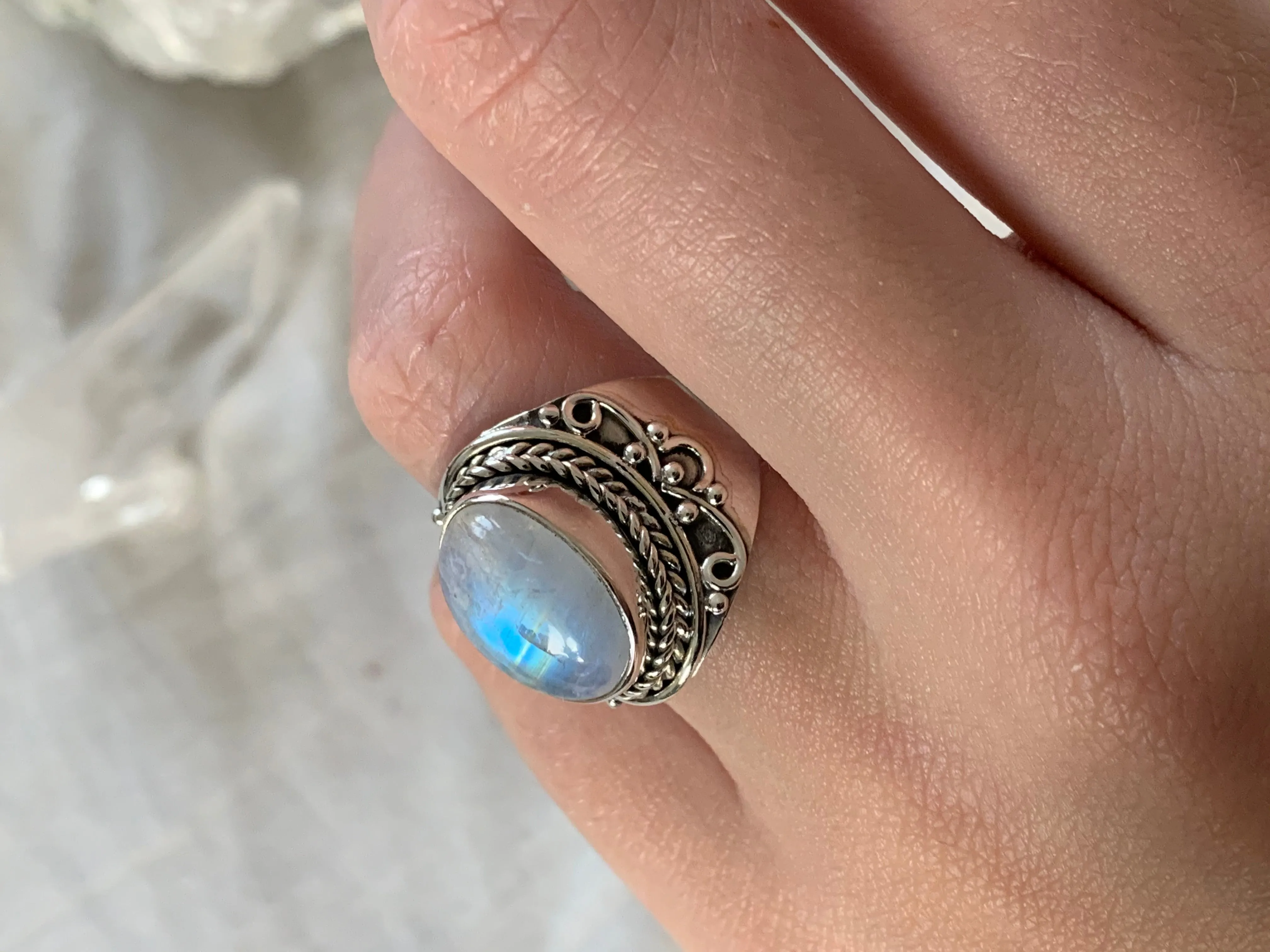 Moonstone Freya Ring