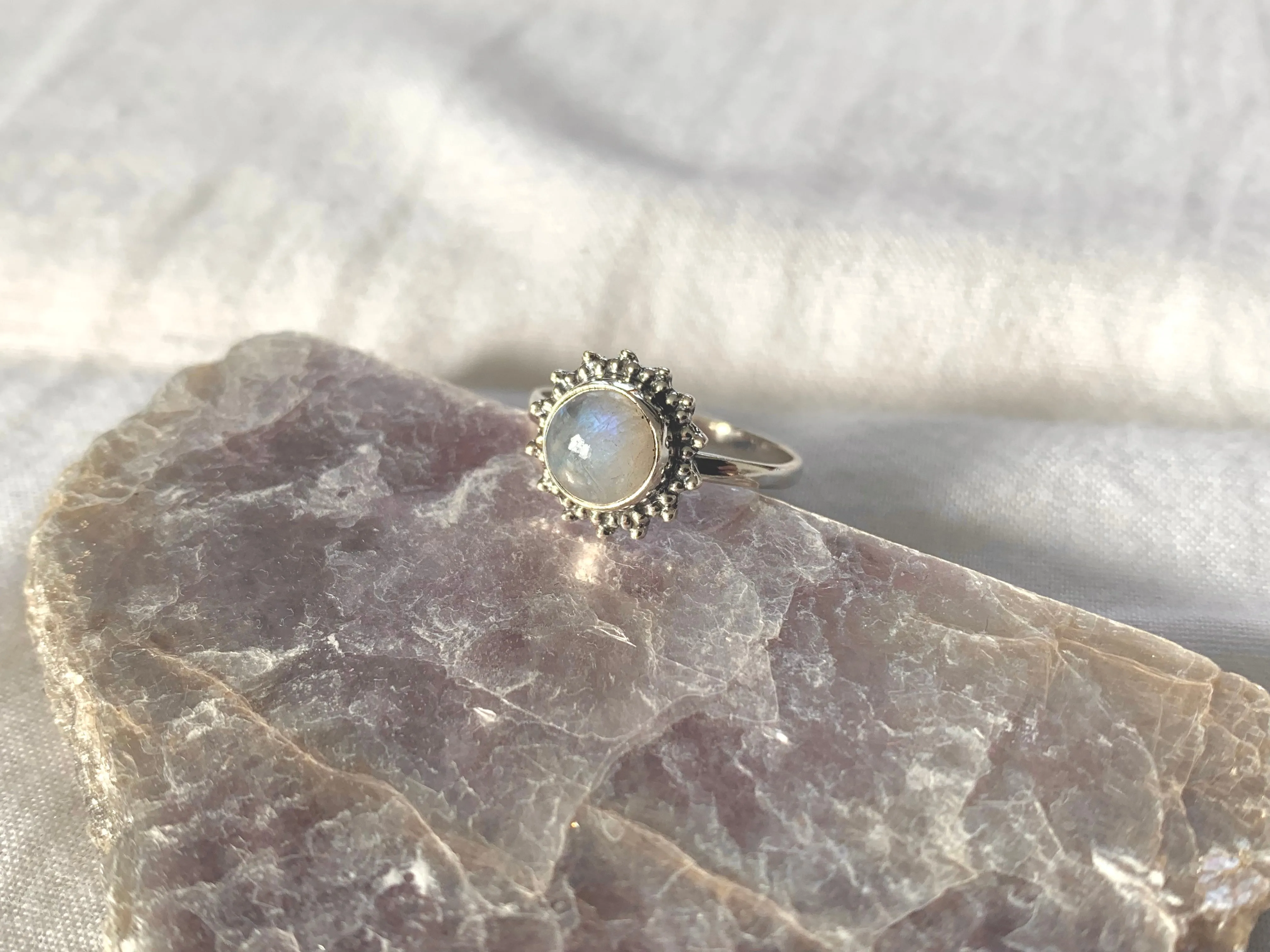 Moonstone Sole Ring