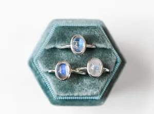 Moonstone Wild At Birth Ring - June