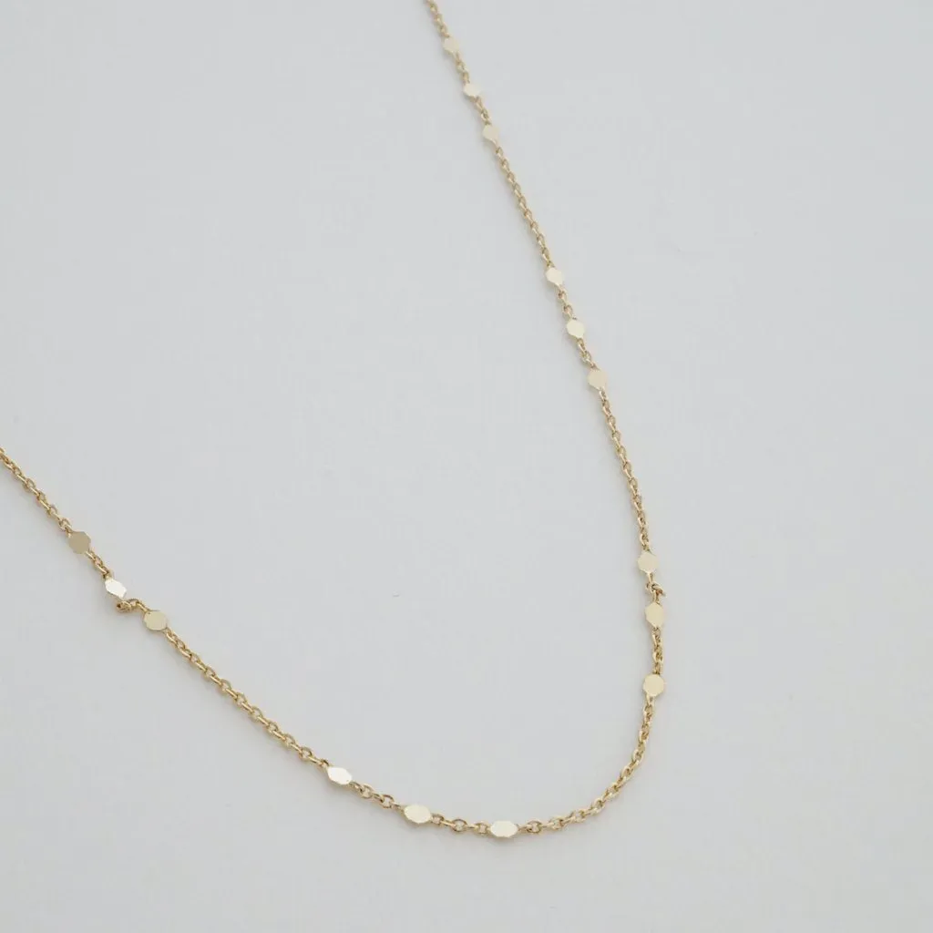 Morse Code Chain Necklace