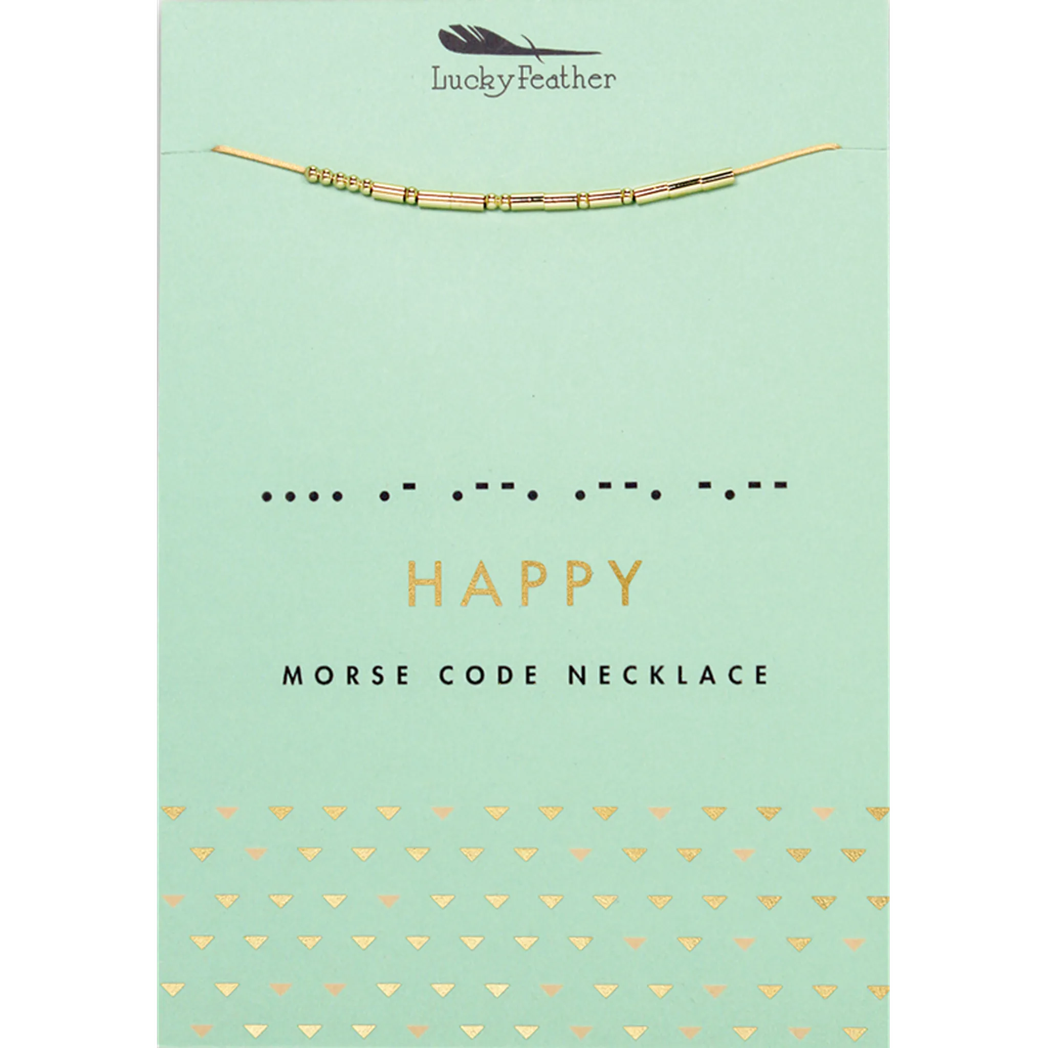 Morse Code Necklaces