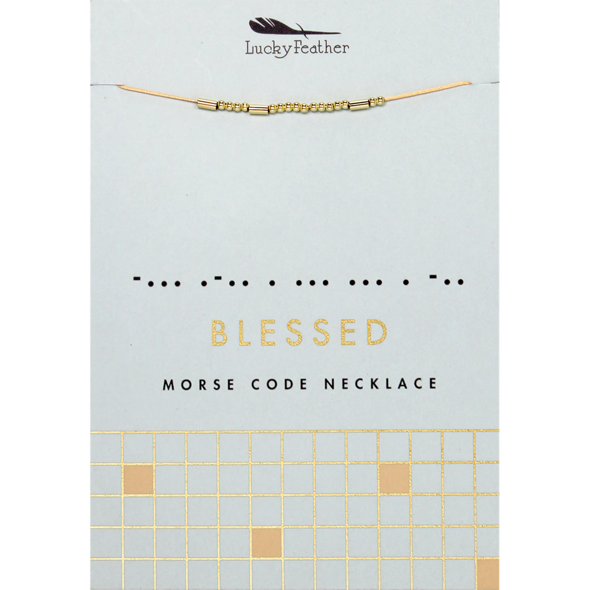 Morse Code Necklaces