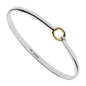 NAJO Oh Honey Bangle Yellow Gold / Silver