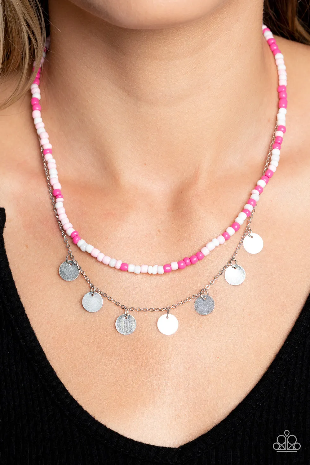 Necklaces Comet Candy - Pink N2311