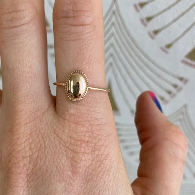 Oval Milli Ring