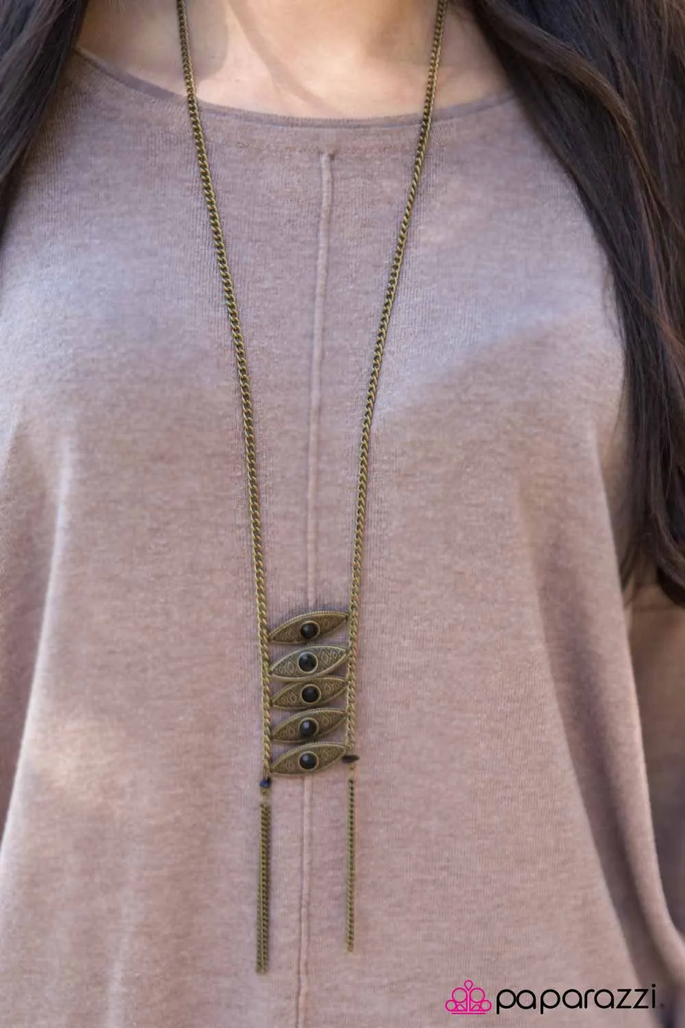 Paparazzi Necklace ~ Egyptian Escape - Brass