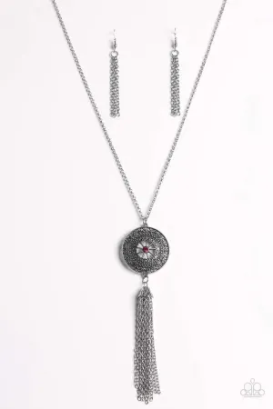 Paparazzi Necklace ~ Noble Navigator - Pink