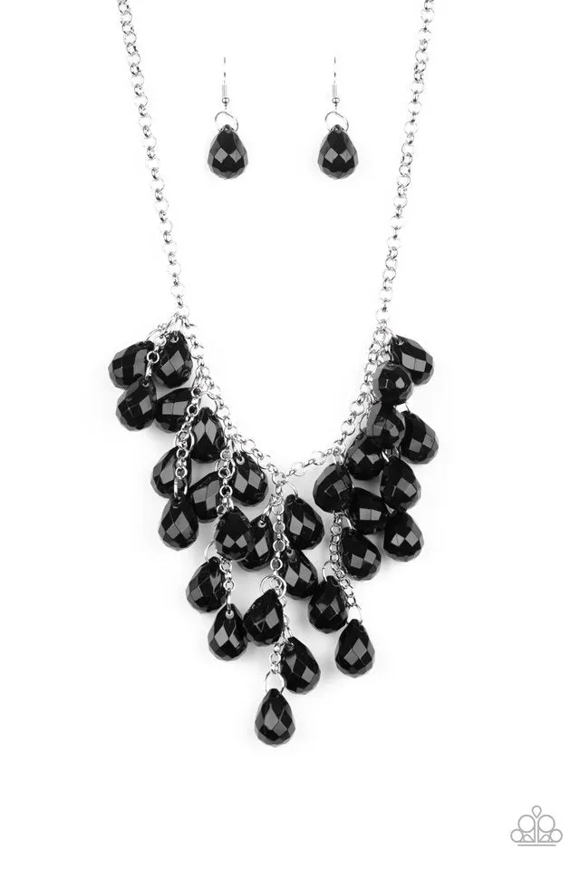 Paparazzi Necklace ~ Serenely Scattered - Black