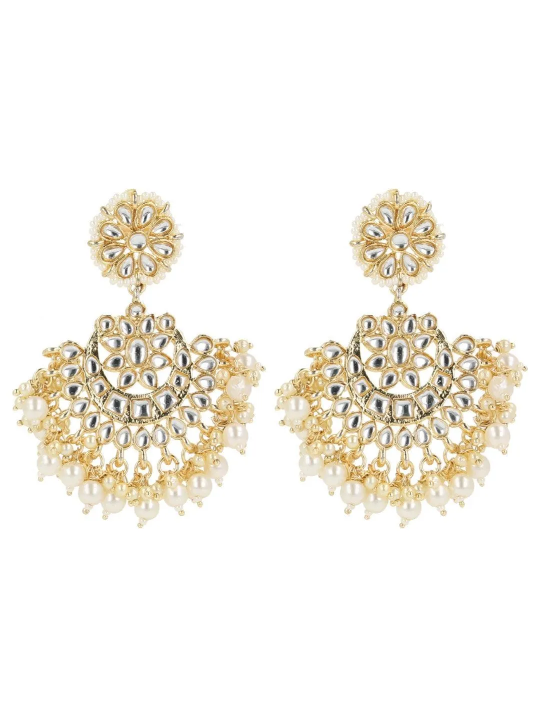 Poonam Preet In Classic Chandbali Earrings