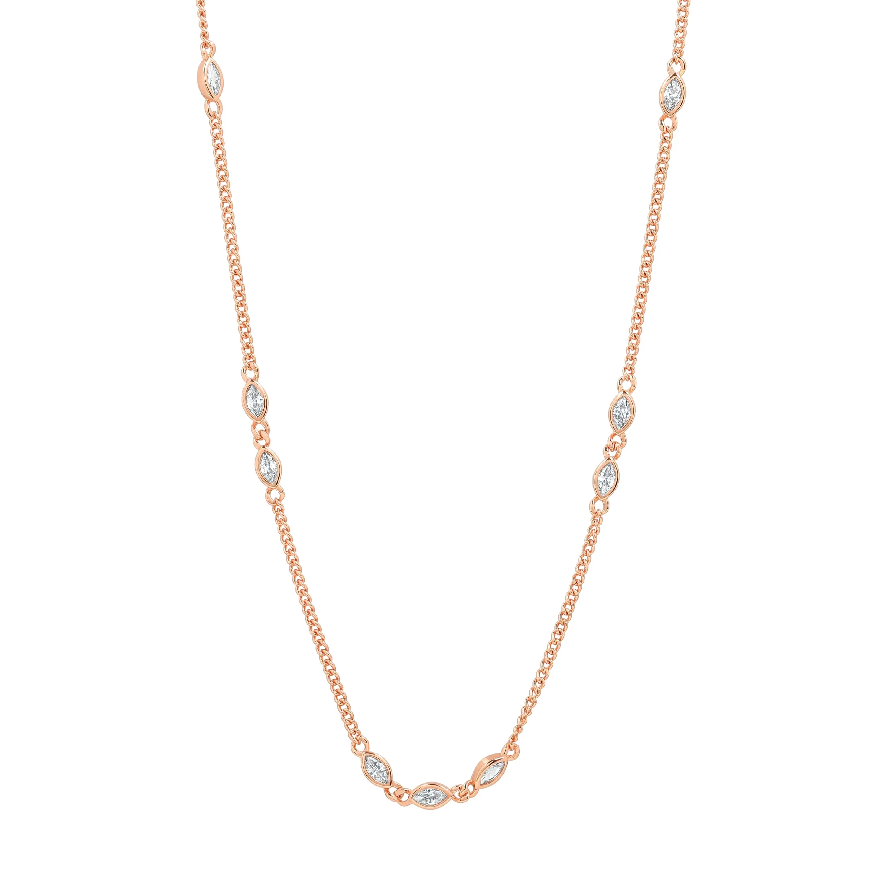 Quinn Marquise Necklace